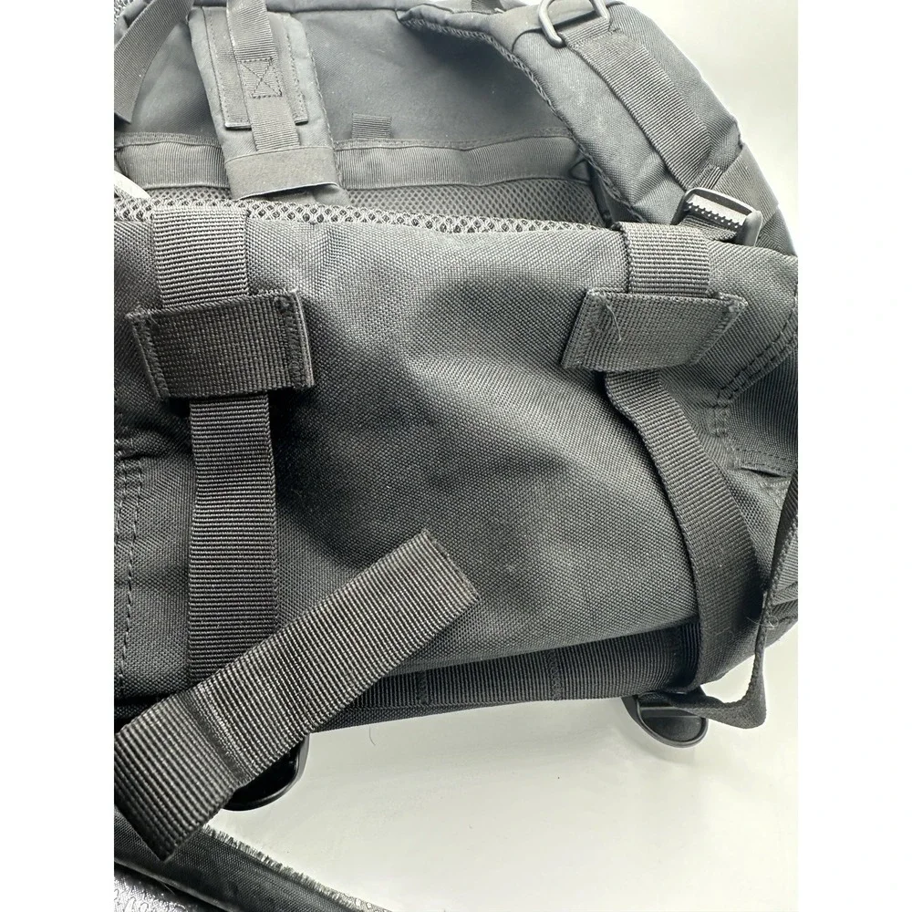 Black Tactical MOLLE Backpack Military Rucksack Bug Out Bag Hiking Camping